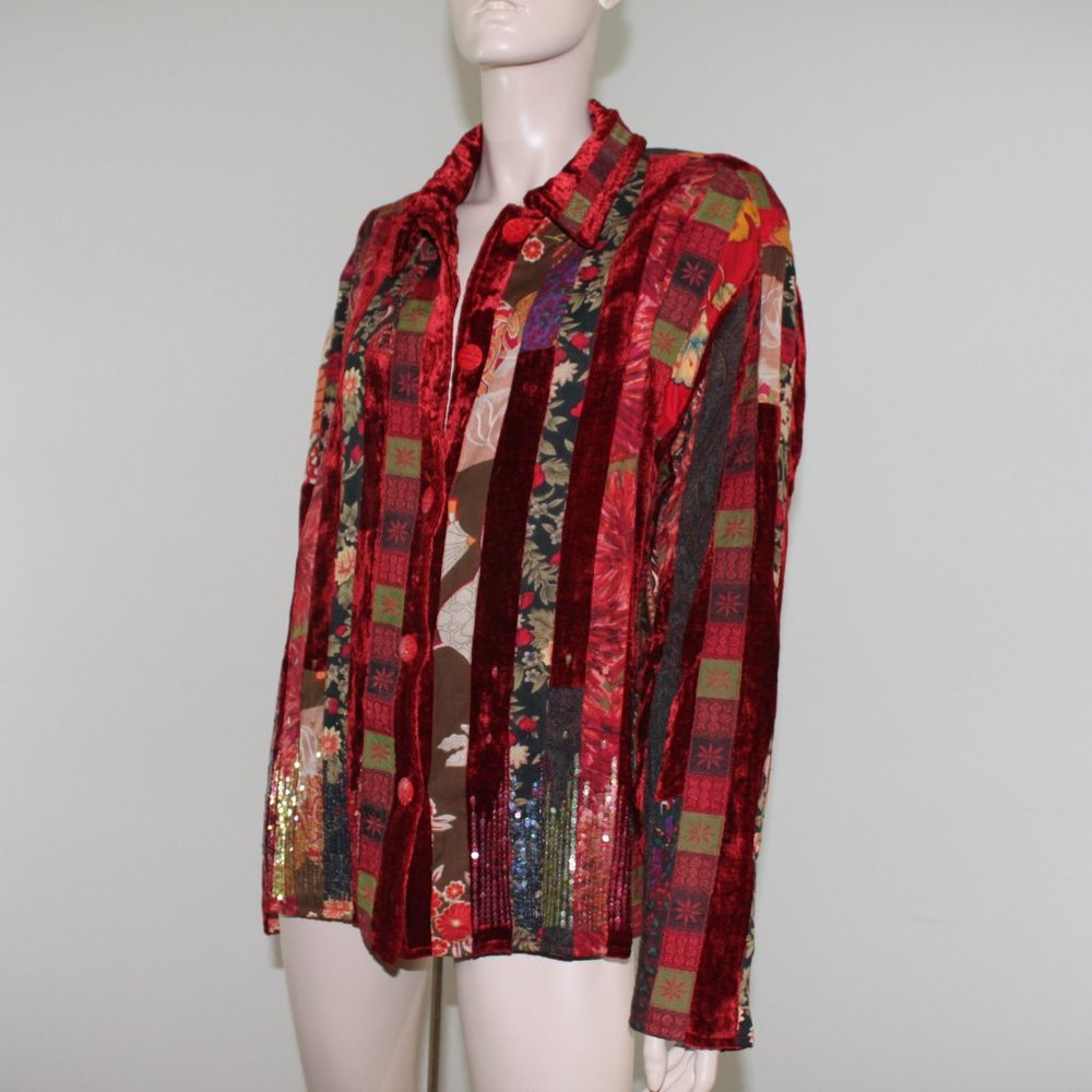 Coldwater Creek Unique Artistry Blazer